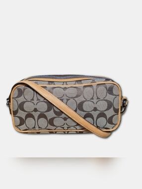 COACH Signature Canvas Shoulder/Crossbody Bag